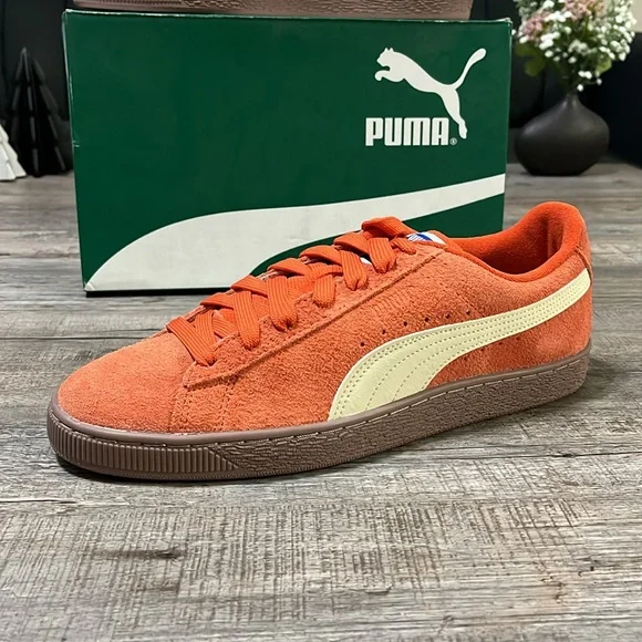 NWT PUMA Suede NT Men's Sneakers - Orange - 39405701 - Picture 11 of 12